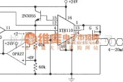 仪表放大器中的单电源仪表放大器用于4～20mA电桥电路的信号变送器(INA102)