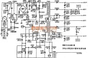 显示器电源中的IBM 2110-002型SVGA彩色显示器的电源电路图