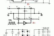 闪灯电路设计电路图
