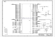 微机单片机中的Intel 820e主板MCH北桥控制芯片电路图