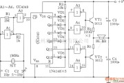 多谐振荡产生中的由CC4040构成的电子校音器