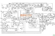 开关稳压电源中的银河YH-2503B型ATX开关电源原理图