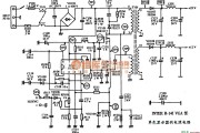 显示器电源中的INTER R-14I VGA型单色显示器的电源电路图