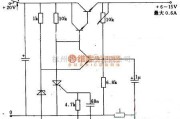 稳压电源中的具有电子过载保护功能的串联稳压电源电路图