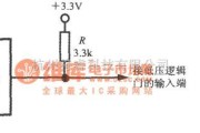 温度传感电路中的由智能温度传感器TMP03构成的低电压逻辑电路