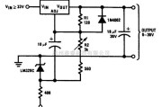 电源电路中的通用的0-30V电源电路