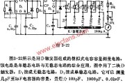 D触发器组成模拟式电容容量测量电路图