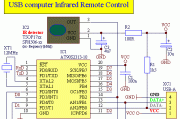 用90s2313做的USB接口的红外遥控器
