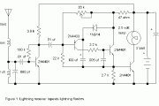 闪电探测器电路