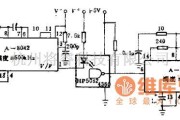 光电耦合器电路中的A-840V/F变换组件 可达500kHs带宽的光电隔离电路图