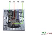 两开单控开关接线图3孔-单开电线开关接法图