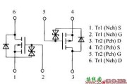 场效应晶体管US6M2内部电路图