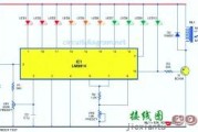 简单的电池电平指示器电路图