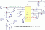 TA7376组成的耳机放大电路图