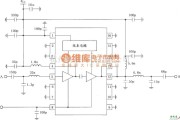 射频放大器中的由RF2104构成的420MHz中功率放大器原理电路