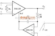 仪表放大器中的由INA128构成的交流耦合仪表放大器