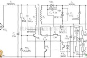 电源电路中的单端正激变换式开关稳压电源电路图