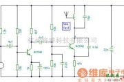 射频放大器中的简易射频电路图