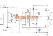 IGBT应用电路中的TX-KD201驱动双正激或双反激电路时的连接图