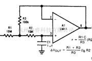 线性放大电路中的具有长RC时间常数的放大器