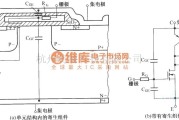 IGBT应用电路中的IGBT(NPT型结构)的主要寄生组件和等效电路