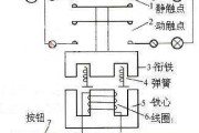 接触器线圈实物接线图