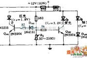 光电显示电路中的油压显示电路图