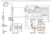 一汽中的威驰倒挡灯、前雨刮器和喷洗器电路图