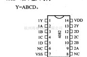 数字电路中的4000系列数字电路,4082,双4输入与门