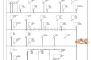 日产中的240SX-1994日产尼桑搭铁分配电路图（续图1）