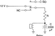 快速开启/延迟关闭继电器电路