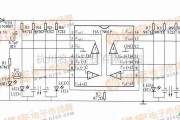 充电电路中的采用4重比较器的镍镉电池自动充电器电路图