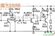 集成音频放大中的简易听音电路图