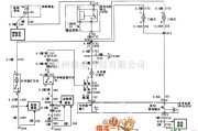 别克中的君威内部灯输出和行李厢微开输入电路图