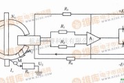 霍尔传感器中的磁平衡式霍尔电流传感器电路图
