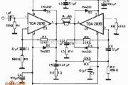 电子管功放中的tda2030 btl功放电路图