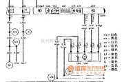 大众（一汽）中的高尔夫宝来空调系统电路图