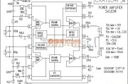 集成音频放大中的CXA1034P-M功放电路