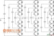 IGBT应用电路中的飞跨电容钳位型5电平变换电路图