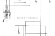 东风雪铁龙中的神龙毕加索2.0L轿车前门电动门窗电路图