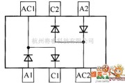 光敏二极管、三极管电路中的晶体二极管BAV99DW内部电路图