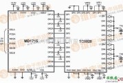 光电显示电路中的MD1715和TC8020高清医疗超声图像应用电路