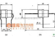 光敏二极管、三极管电路中的三极气体放电管外形电路图