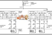 马自达中的马自达95TAURUS电动座椅电路图