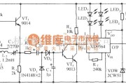 专用测量/显示电路中的地下金属管道走向定位报叫电路