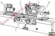 万能外圆磨床结构图