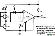 光电电路中的精密光电二极管比较器电路图