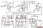 线性放大电路中的生物医学信号信噪比SN的反对数放大器的电路