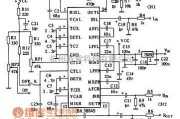 仪表放大器中的BA3884S芯片的应用电路图