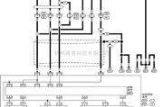 日产中的天籁A33-EL后遮阳帘电路图一